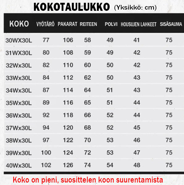 Miesten Korkeavyötäröiset Suorat Farkut (49 % alennusta)