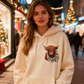 ⏰🔥 ¡OFERTA 50% OFF! 🐮🧸 Sudadera con Capucha de Vaca Highland para Mujer – Forro Polar Suave, Diseño Adorable y Máxima Comodidad ✨