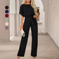 👖✨ Mono de Pierna Ancha y Cintura Alta para Mujer – Elegancia, Comodidad y Estilo Sofisticado para Todo el Día 💃🌸