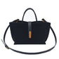Bolso de mano elegante de mujer, de color liso y estilo francés