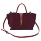 Bolso de mano elegante de mujer, de color liso y estilo francés