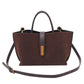 Bolso de mano elegante de mujer, de color liso y estilo francés
