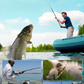 ⏰🔥 ¡50% DE DESCUENTO POR TIEMPO LIMITADO! 🎣 Caña de Pescar Plegable – Ligera, Duradera y Lista para la Aventura ✨🌊