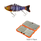 ⏰🔥 ¡Oferta Especial 50% OFF! 🎣 Señuelo Biónico Multisegmentado – Movimiento Realista que Atrae Grandes Peces 🌊🐟