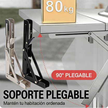 🛠️✨ Soporte de Pared Plegable DIY (2 uds): Práctico, Resistente y Fácil de Instalar 🔧📏