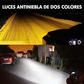🏍️Faro LED para Moto y Scooter | 3 Lentes, Bicolor, IP67 Impermeable, 4500LM ✅