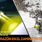 🏍️Faro LED para Moto y Scooter | 3 Lentes, Bicolor, IP67 Impermeable, 4500LM ✅