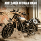🏍️✨ Modelo de Motocicleta de Hierro Artesanal – Decoración Única y Detalles Impresionantes para los Amantes de las Motos 🛠️💥