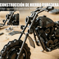 🏍️✨ Modelo de Motocicleta de Hierro Artesanal – Decoración Única y Detalles Impresionantes para los Amantes de las Motos 🛠️💥