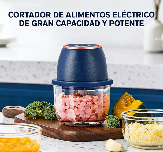 ⚡️🔥Triturador eléctrico: muele ajo, granos y carne de forma rápida y sencilla.🍽️👌 ¡Haz que tu cocina sea más rápida y eficiente!🔥