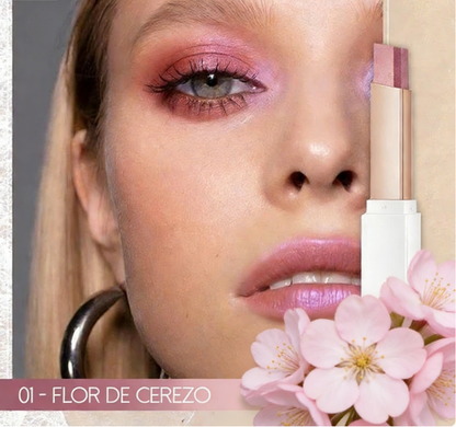 💖 Barra de Sombra de Ojos Degradada con Purpurina – Colores Brillantes y Duraderos para un Look Deslumbrante ✨👁️