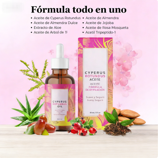 💖✨ Aceite Esencial Todo en Uno para Depilación – Suave, Eficaz y Fácil de Usar ⚡🌿