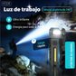 💡 Luz de Trabajo LED con Cabezal Giratorio de 180° – Iluminación Precisa y Ajustable para Todo Tipo de Proyectos 🔧✨