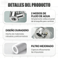 💦 Boquilla Filtro Grifo 720° – Agua Limpia y Antisalpicaduras, 2 Modos y 99% Adaptable para Todo Tipo de Grifos 🚰✨