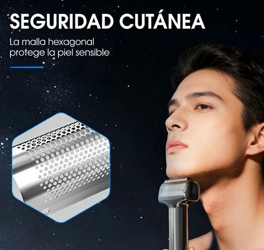 🪒 Afeitadora Eléctrica de Láminas Recargable para Hombres – Eficiencia y Suavidad en Cada Afeitado ✨👨‍🦰