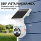 🏠 Cámara Solar Inalámbrica 355° – Vigilancia Completa, Seguridad y Comodidad para tu Hogar 📹✨🔭