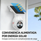 🏠 Cámara Solar Inalámbrica 355° – Vigilancia Completa, Seguridad y Comodidad para tu Hogar 📹✨🔭