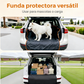🐾 Alfombrilla Impermeable para Maletero de Coche – Protección Total para Mascotas con Parachoques 💦🚗
