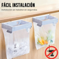 🗑️ Soporte plegable para bolsas de basura, montado en la pared, sin taladros: ahorra espacio, es fácil y conveniente ✨🏠