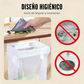 🗑️ Soporte plegable para bolsas de basura, montado en la pared, sin taladros: ahorra espacio, es fácil y conveniente ✨🏠