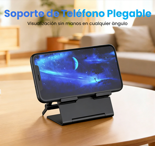 📱 Adaptador de Carga Rápida con Soporte Plegable 360° – Comodidad y Versatilidad para tu Teléfono ⚡✨