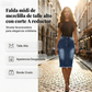 👗 Falda vaquera de talle alto con bajo deshilachado para mujer: moderna, cómoda y con un estilo desenfadado ✨💖