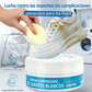 ⏰ ¡Oferta Limitada 50% OFF! 🔥 Crema Quitamanchas para Zapatos y Cuero – Limpieza Fácil sin Lavar con Esponja ✨👞👜