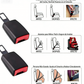 ⏰ ¡Oferta Limitada 50% OFF! 🔥 Extensor de Hebilla para Cinturón de Seguridad del Auto – Más Comodidad y Seguridad al Conducir 🚗💺✨