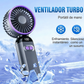 ⏰ ¡Oferta por Tiempo Limitado 50% OFF! 🔥🔥 Ventilador Turbo Portátil de Mano – Frescura Instantánea en Cualquier Lugar 💨✨🖐️