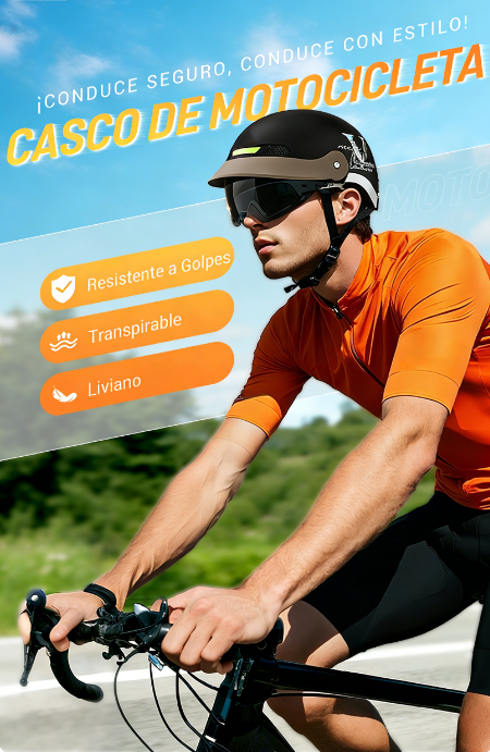 ⏰ ¡Oferta Limitada 50% OFF! 🚵 Casco Certificado MOM – ABS+EPS para Protección Superior en Cada Impacto 🛡️✅⛑️