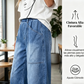 ⏰ ¡Oferta Limitada 50% OFF! 👖 Vaqueros Cortos Holgados con Cintura Elástica para Mujer – Comodidad y Estilo Todo el Día 🌸✨