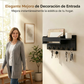 ⏰ ¡Oferta Limitada 50% OFF! 🗝️📬 Soporte de Pared para Correo y Llaves con Estante – Organiza y Ahorra Espacio en tu Hogar ✨🏠