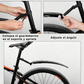 ⏰🔥 ¡Oferta Especial 50% OFF! 🚲 Guardabarros Retráctiles para Bicicleta – Ajuste Universal y Protección Contra Salpicaduras 💨✨