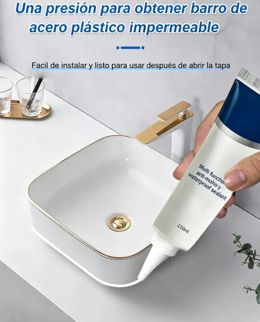 ⏰🔥 ¡Oferta Especial 50% OFF! 🏠 Sellador Multifuncional – Impermeable y Antimoho para Hogar y Baño ✨💦