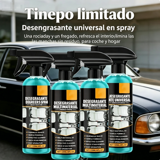 ⏰🔥 ¡Oferta Especial 50% OFF! 🧼 Spray Desengrasante Multiusos – Limpieza Rápida y Eficaz en 1 Segundo ⚡✨