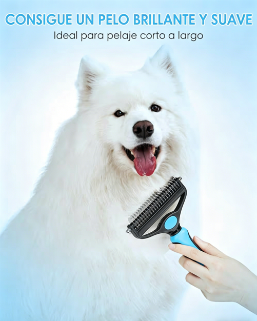⏰🔥 ¡50% DE DESCUENTO POR TIEMPO LIMITADO! 🐶🐱 Herramienta Profesional para Desenredar – Pelo Suave y Libre de Nudos en Mascotas ✨💖