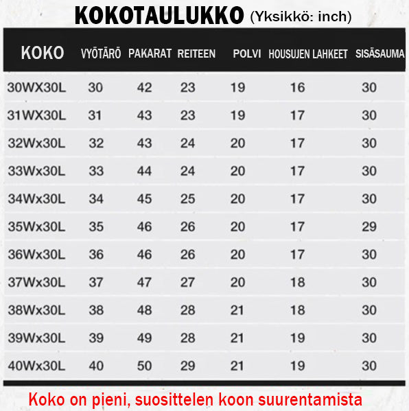 Miesten Korkeavyötäröiset Suorat Farkut (49 % alennusta)