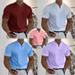 👕 Camiseta Holgada de Hombre 2026 – Cuello en V, Manga Corta, Estilo Verano Fresco y Moderno ☀️✨