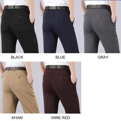 ⏰🔥 ¡50% DE DESCUENTO POR TIEMPO LIMITADO! 👖✨ Pantalones Clásicos de Hombre – Alta Elasticidad, Elegancia y Comodidad Todo el Día 💼💖