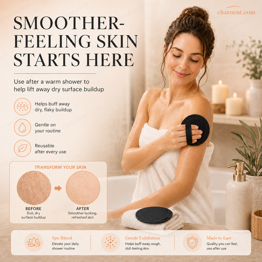 🧼✨ ¡OFERTA 50% OFF! Esponja Exfoliante de Baño de Caucho – Elimina Piel Muerta, Suaviza la Piel y Mejora tu Rutina de Ducha 🚿💖