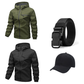 ⏰🔥 ¡OFERTA 50% OFF! 🧥🌧️ Chaqueta Techwear Impermeable con Capucha para Hombre – Oversize, Táctica, Moderna y Preparada para Todo Clima