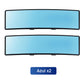 Espejo retrovisor curvado amplio para coche