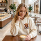 ⏰🔥 ¡OFERTA 50% OFF! 🐮🧸 Sudadera con Capucha de Vaca Highland para Mujer – Forro Polar Suave, Diseño Adorable y Máxima Comodidad ✨