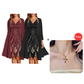 ⏰🔥 ¡50% OFF por tiempo limitado! ✨ Conjunto de Vestido de Dos Piezas en Gasa – Elegancia y Estilo Sofisticado
