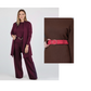 🔥 Conjunto Elegante de 3 Piezas – Cardigan Largo, Top y Pantalón para Estilo y Comodidad Todo el Día 💞✨