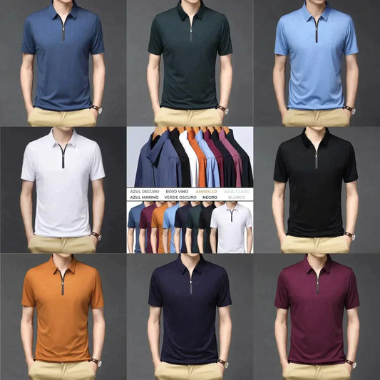 Camisa de seda de moda para hombres