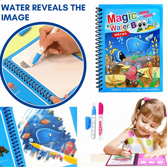 📚🎨🧠 ¡50% OFF por Tiempo Limitado! Libro Mágico de Agua para Niños – Compra 1 y Llévate 1 GRATIS 🎁✨