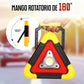 🚨 Luz Solar de Emergencia Triangular 2 en 1 – Advertencia y Seguridad en la Carretera 🛣️⚡