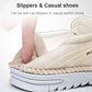 zapatos casuales de cuero transpirables para hombres