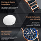 💎 Reloj de Cuarzo Multifuncional para Hombre – Resistente al Agua y Estilo Elegante Todo el Día ⌚✨